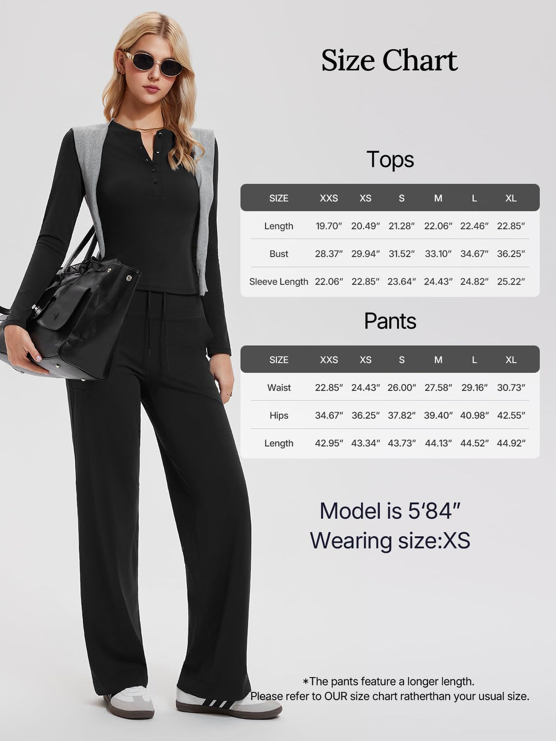 Womens Henley Y2K Lounge Sets 2 Piece Outfit Airport Travel Tracksuit Sweatsuit Outfits Tall Matching Set High Waist Pants